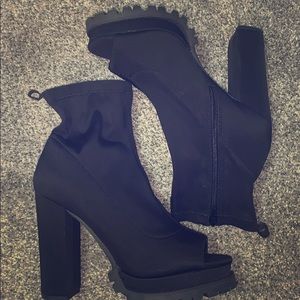 Black booties
